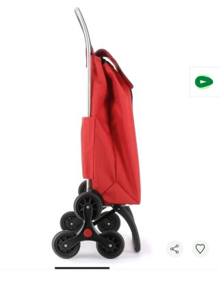 Carro de compra Rolser rojo
