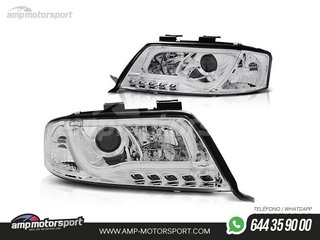 FAROS DELANTEROS LUZ DIURNA TUBE LIGHT PARA AUDI A6 4B