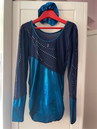 Maillot Patinaje Artístico + Coletero 9-11 años