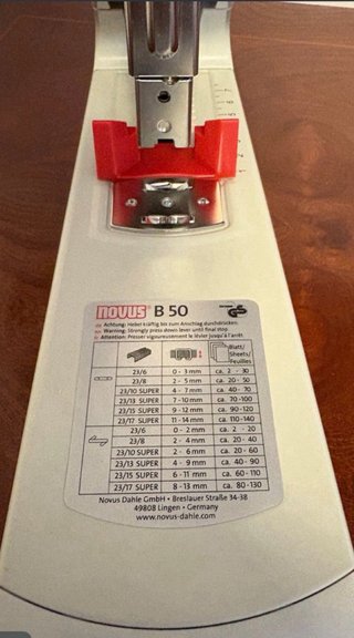 Grapadora Novus B 50 Heavy-duty