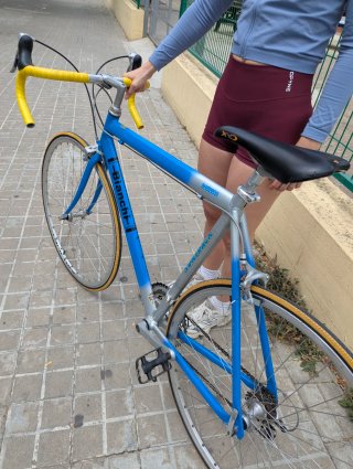 Bicicleta Carretera Bianchi Aluminio