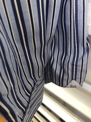 Camisa Pedro del Hierro Rayas Azul