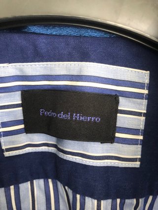 Camisa Pedro del Hierro Rayas Azul