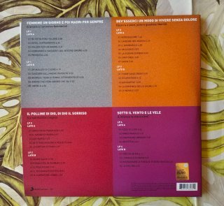 Fabrizio De André 4LP "Tu che m'ascolti insegnami"