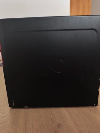 Fujitsu PC Sobremesa Negro/Rojo
