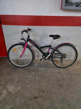 Bicicleta niña rosa