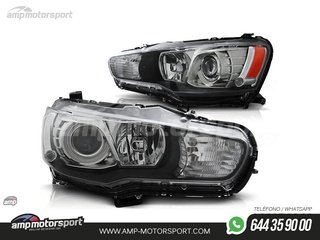 FAROS DELANTEROS PARA MITSUBISHI LANCER 8 2008--