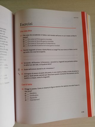 Gli anni del sole. Paesaggi 2. Baricco, Zanichelli