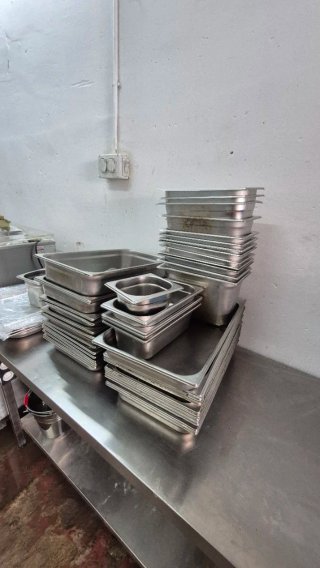 Bandejas de acero inoxidable