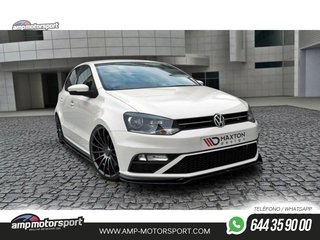 SPOILER / LIP DELANTERO V2 PARA VOLKSWAGEN POLO GTI MK5 2014-2017