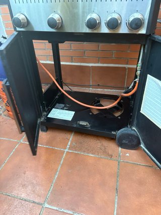 Barbacoa Naterial Leroy Merlin Negra