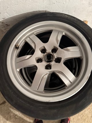 4 Llantas audi originales con Goma