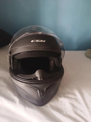 Casco modular CGM moto con pantalla solar