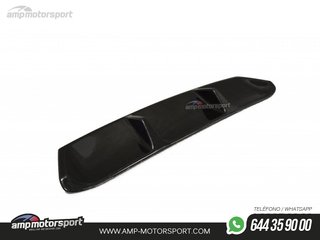 DIFUSOR TRASERO SKODA SUPERB MK3 2019-- NEGRO BRILLO