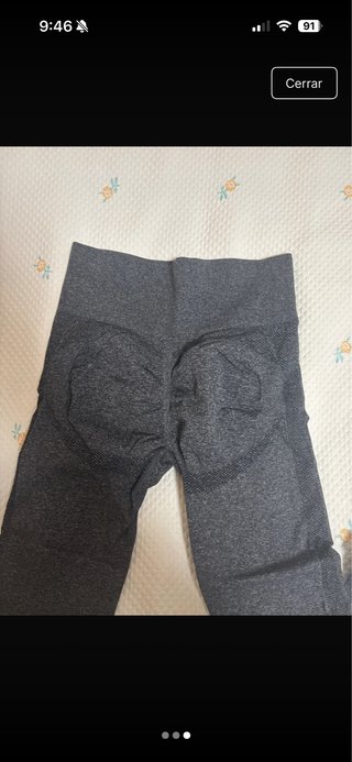 Mallas largas grises
