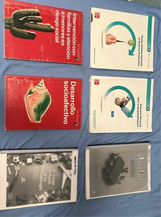 Libros 2. Grado superior Educación Infantil.