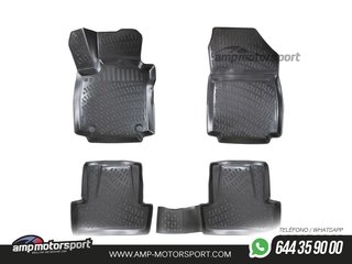ALFOMBRILLAS DE GOMA RIZLINE PARA RENAULT CLIO 4 2012-2019