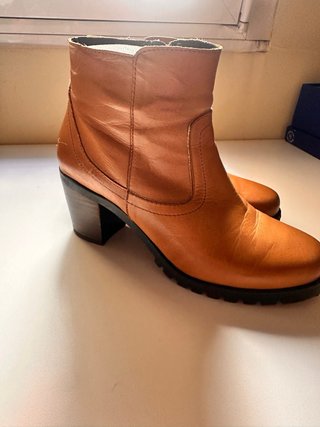 Botines Bugatti Marrón Camel