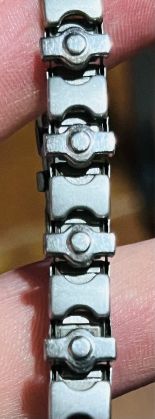 Pulsera Elástica Acero Eslabón