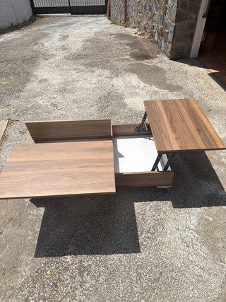 Mesa plegable de madera