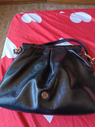 Bolso Guspirus blanco y negro estampado uno negro