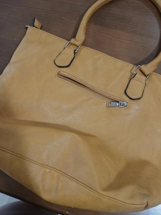 Bolso amarillo mostaza