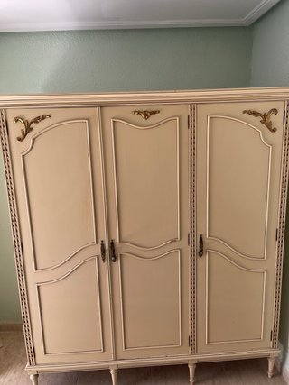 Conjunto habitacion estilo vintage en buen estado