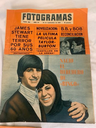 Tres Revistas Fotogramas de 1965