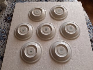 Thun = 7 Piattini "Pioggia e Nuvole"
