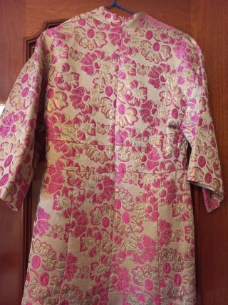 Kimono Dorado y Rosa