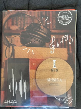 Libro Música 1 ESO Anaya Digital