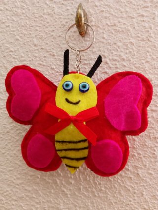 Llavero Mariposa Artesanal