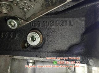 Motor completo audi bau allroad 2.5 rect Ref:08404
