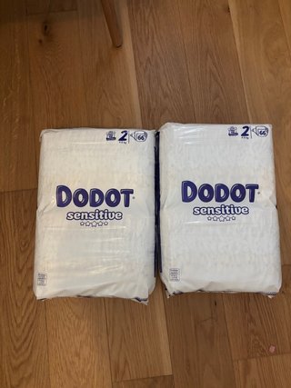 Dodot Sensitive talla 2 (4-8 kg) 132 uds