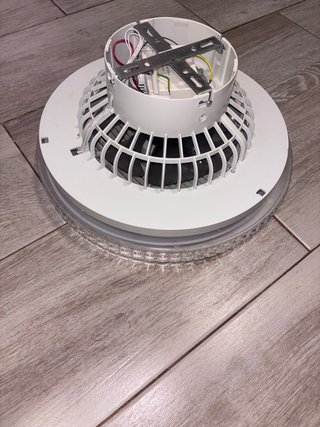 Plafón LED Ventilador Techo Aspas Ocultas