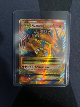 Carta Pokémon M Charizard EX 220 HP