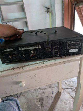 Kenwood T-85L Sintonizzatore Hi-Fi Nero