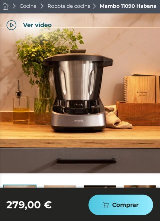 ✅️ Robot de cocina Mambo 11090 Habana