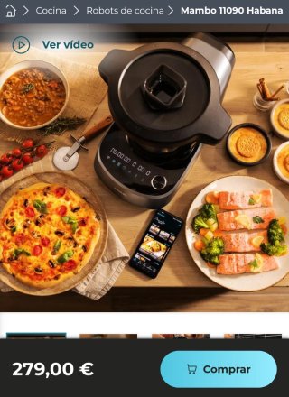 ✅️ Robot de cocina Mambo 11090 Habana