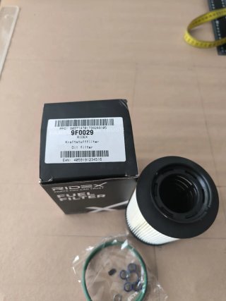 Filtro de Combustible RIDEX