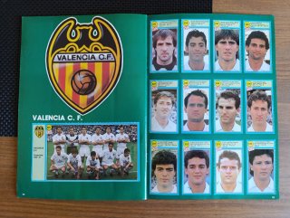 Libro cromos LIGA 1990-1991 AS