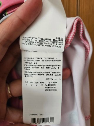 Vestido Bimba y Lola rosa estampado M