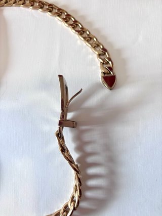 Zara Cinturón Cadena metal  Dorado