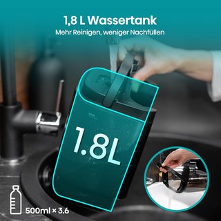 Limpiador a vapor Hisense 1500w