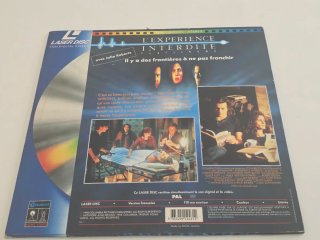 Laserdisc Flatliners L'Expérience Interdite