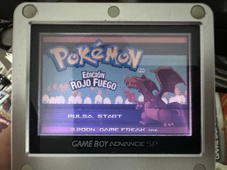 Pokémon Rojo Fuego GBA + Adaptador Inalámbrico