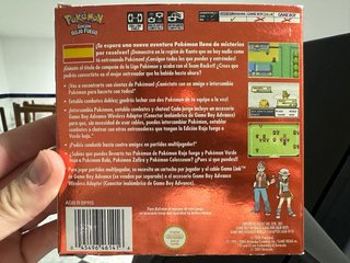 Pokémon Rojo Fuego GBA + Adaptador Inalámbrico