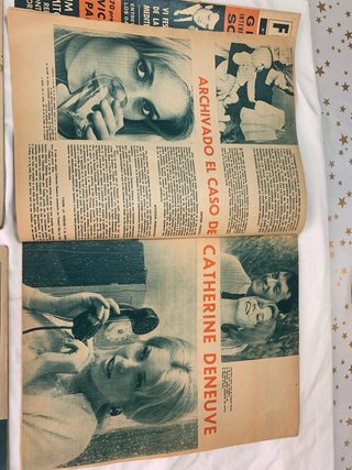 Lote de cuatro Revistas antiguas Fotogramas 1964