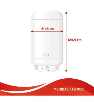Termo eléctrico 150 l corberó clase C