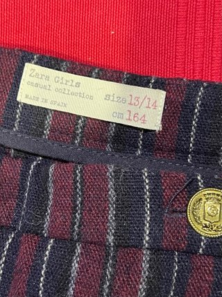 REGALO MINIFALDA DE ZARA PLISADA